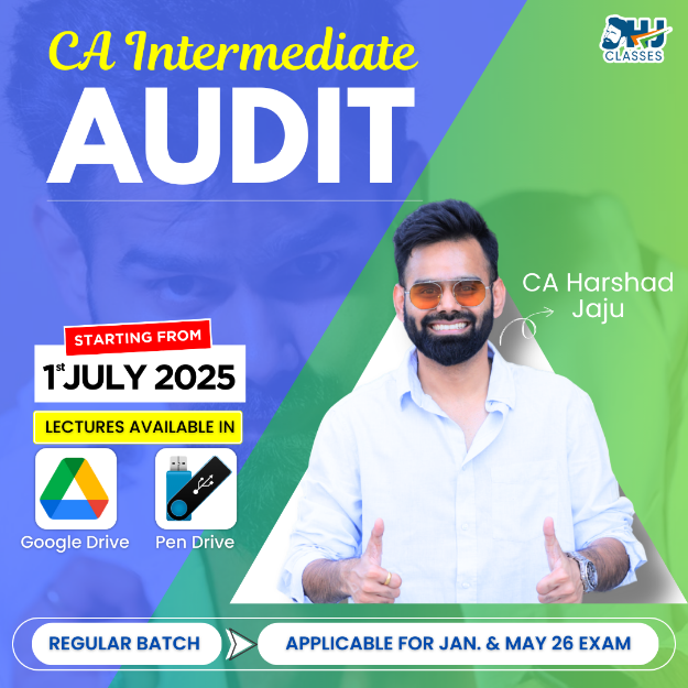 Picture of CA INTER AUDIT GD/PD NEW RECORDING Starting 1st July 