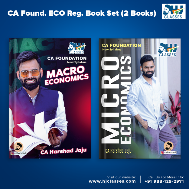 Picture of CA Foundation Economics Regular & Exam Oriented Book Set 