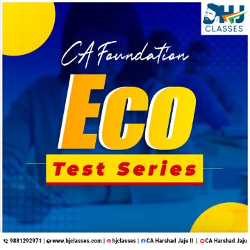 CA Foundation Eco Test Series