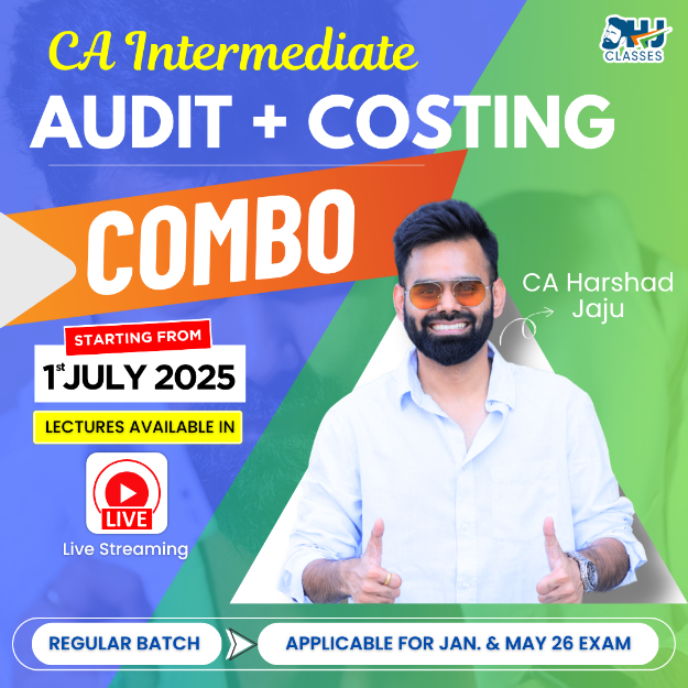 Picture of CA INTERMEDIATE AUDIT + COSTING Live Streaming COMBO Starting 1st July