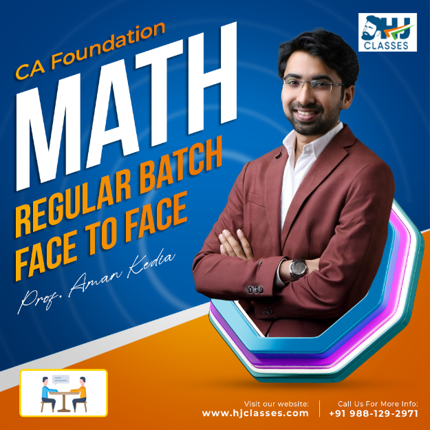 Picture of CA Foundation Maths Regular by Prof. Aman Kedia