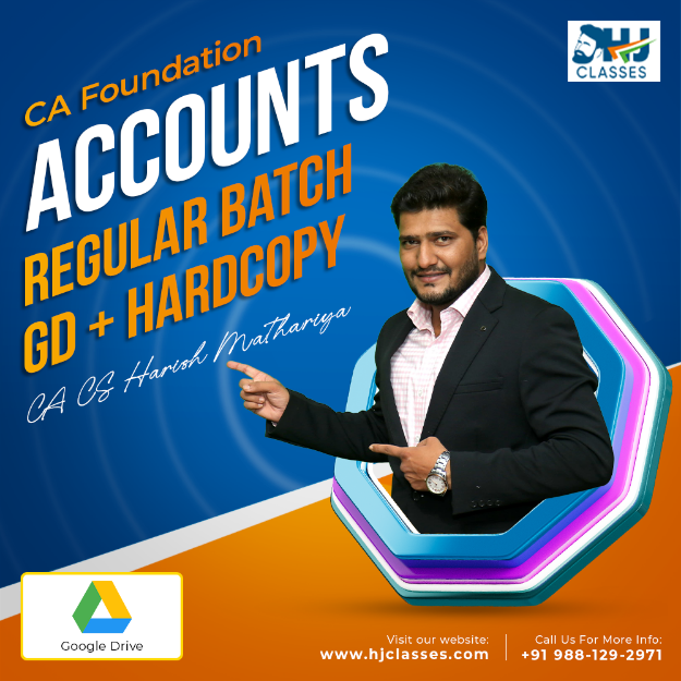 Picture of CA Foundation Accounts Regular Batch for Jan & May 2026 by CA CS Harish Mathariya