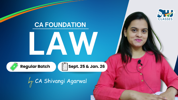 Picture of CA Foundation Law Regular Batch By CA Shivangi Agarwal