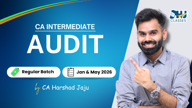 Picture of CA Inter Audit Regular Batch for Jan. & May 2026 Exam by CA Harshad Jaju