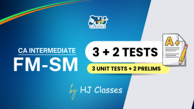 Picture of CA Inter FM-SM Test Series