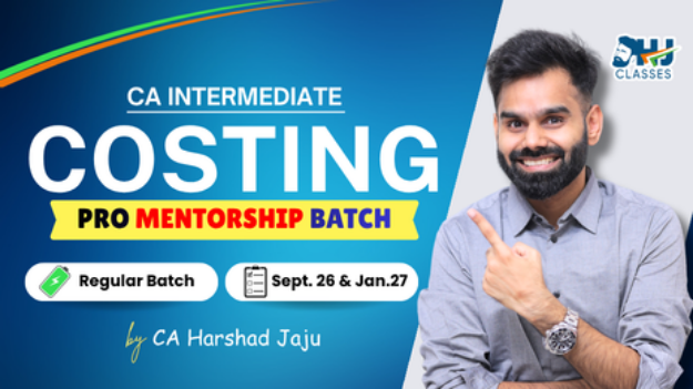Picture of CA Inter Costing LIVE PRO Mentorship Batch for Sept 26 & Jan 27 by CA Harshad Jaju