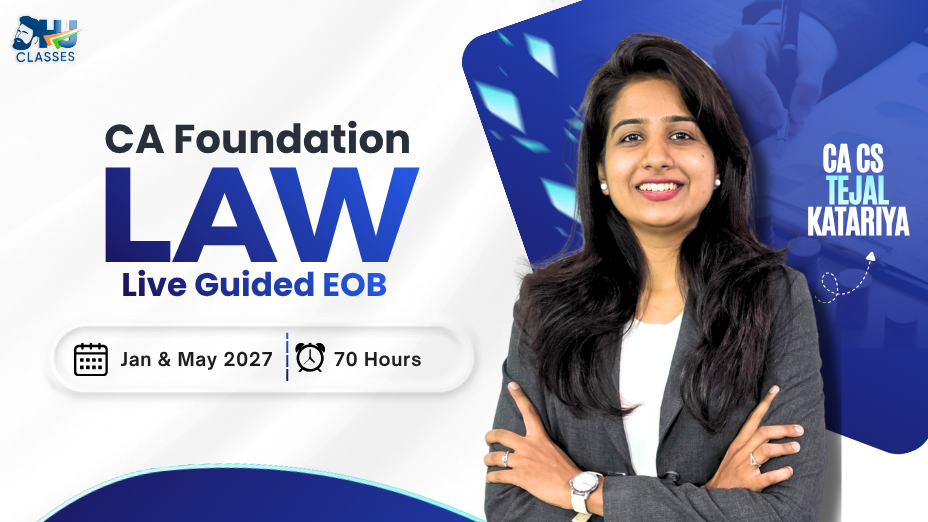 CA Foundation Law Recorded Exam Oriented – Jan & May 2027