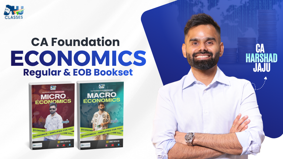 CA Foundation Economics Regular & Exam-Oriented Book Set